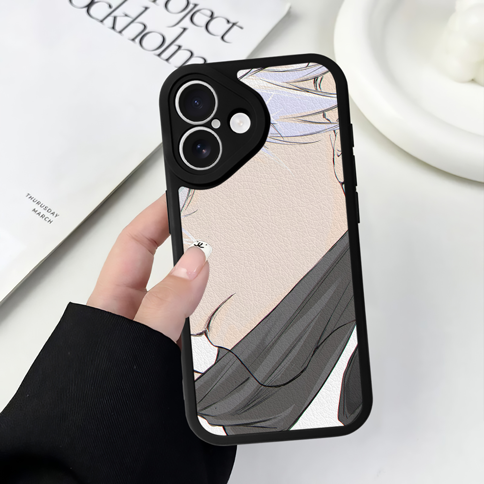 （画像用） SPY×FAMILY间谍家家酒 【iPhone 16シリーズ対応】シリコンスマホケース（レザー調） 材質：シリコン